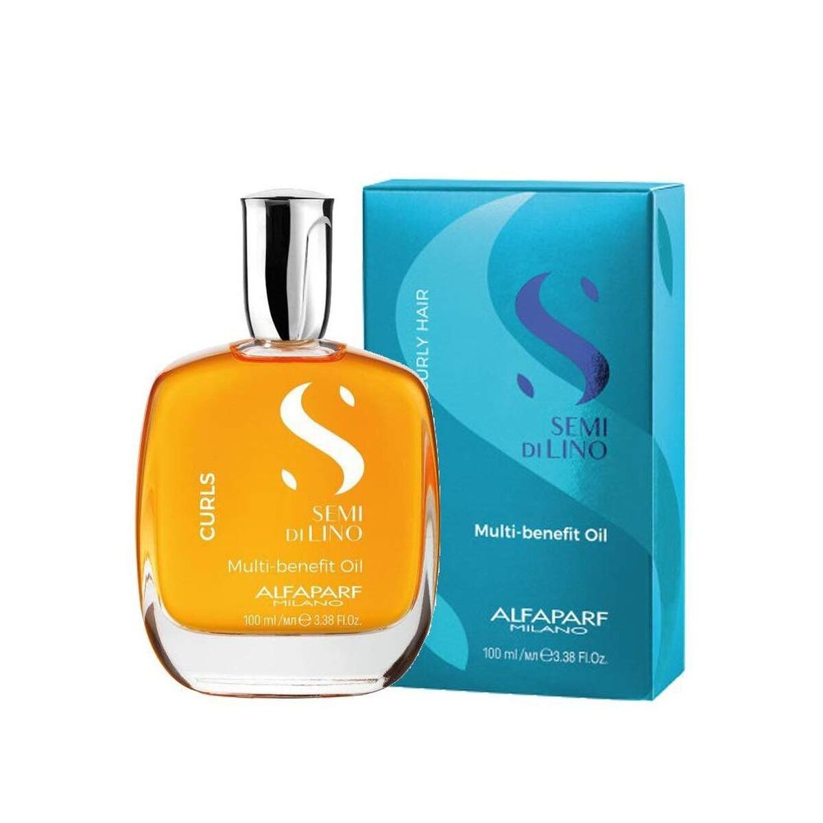 Haarolie Alfaparf Milano Semi Di Lino Curls 100 ml Multifunctioneel (1 Stuks)