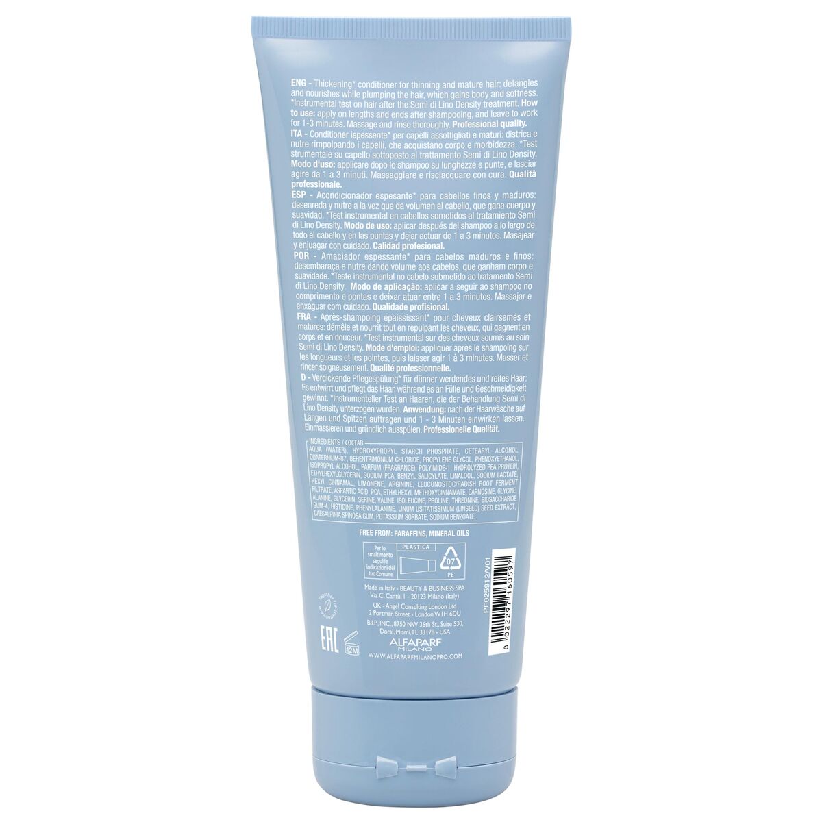 Shampoo Alfaparf Milano SEMI DI LINO 200 ml - Schoonheid, Haarverzorging - Alfaparf Milano