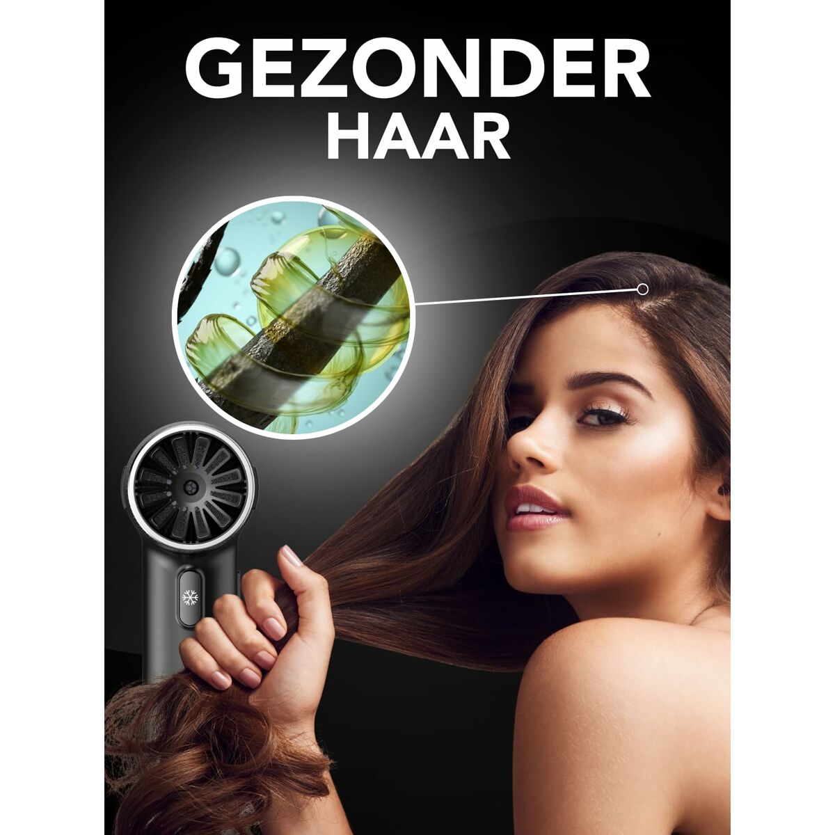 Föhn Gama Professional PH6080BK Zwart 1600 W