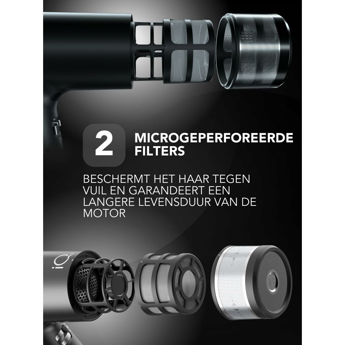 Föhn Gama Professional PH6080BK Zwart 1600 W - Schoonheid, Haarverzorging - Gama Professional