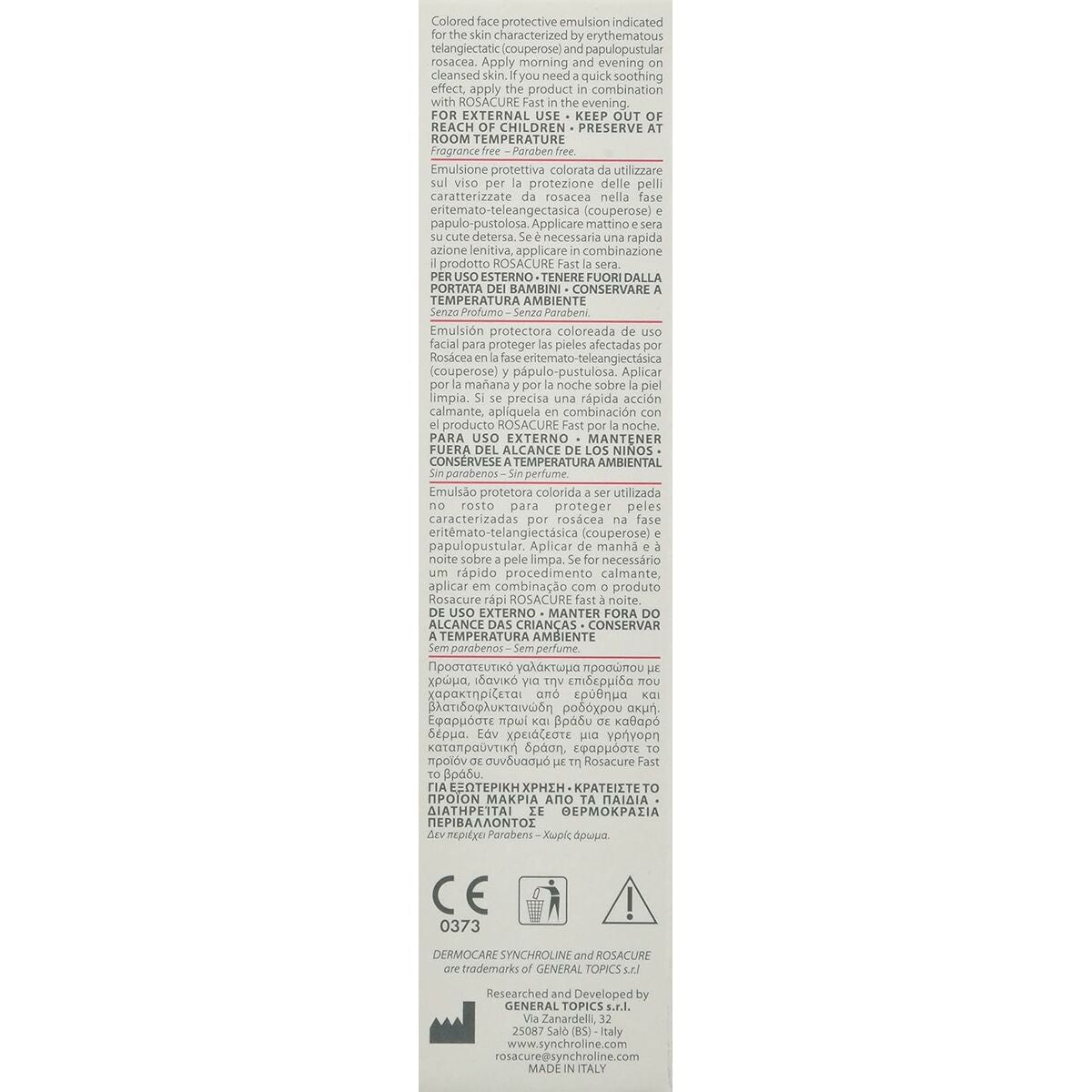 Gezichtscrème Rosacure ROSACURE Spf 30 30 ml - Schoonheid, Huidverzorging - Rosacure