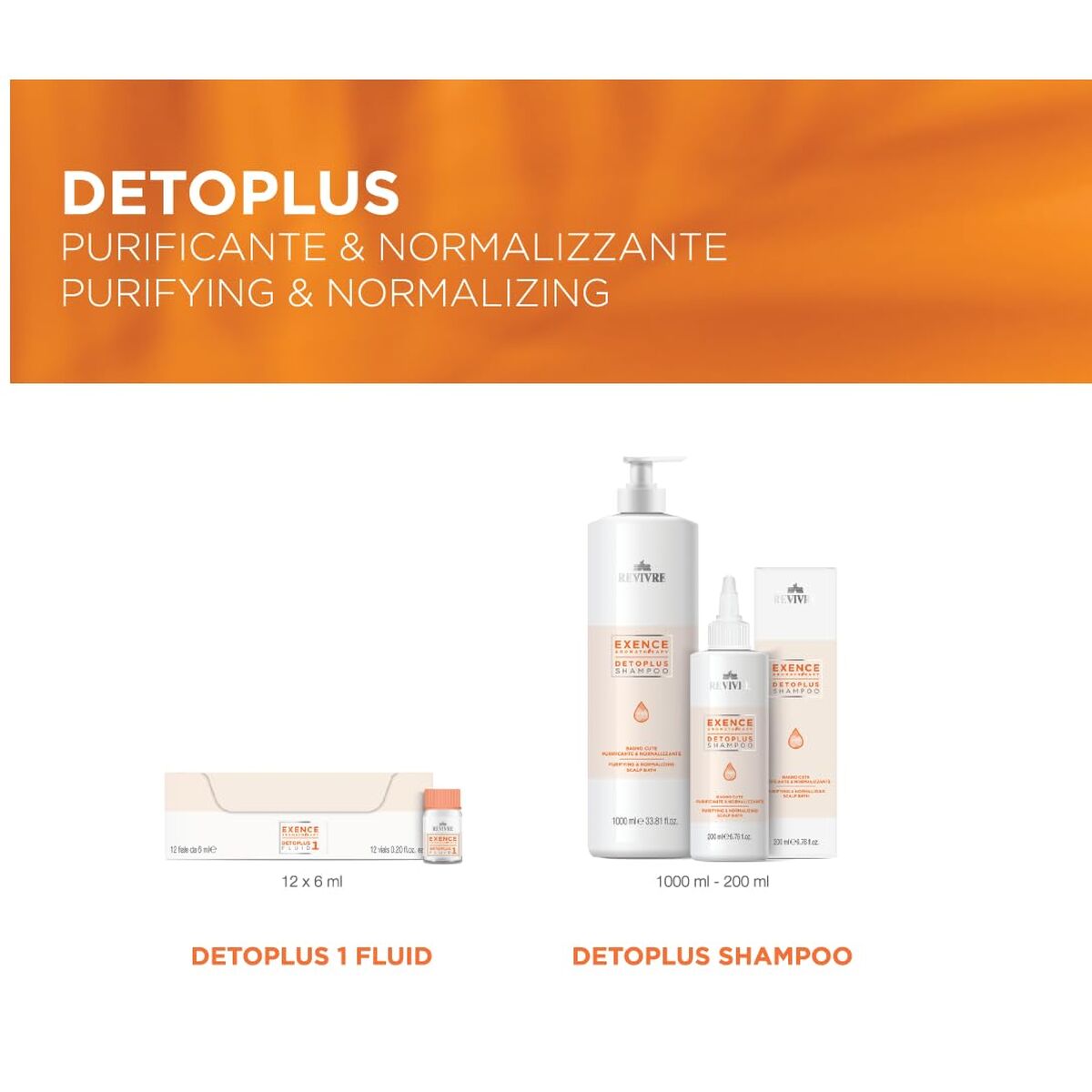 Detox - shampoo Revivre EXENCE Detoplus 200 ml - Schoonheid, Haarverzorging - Revivre