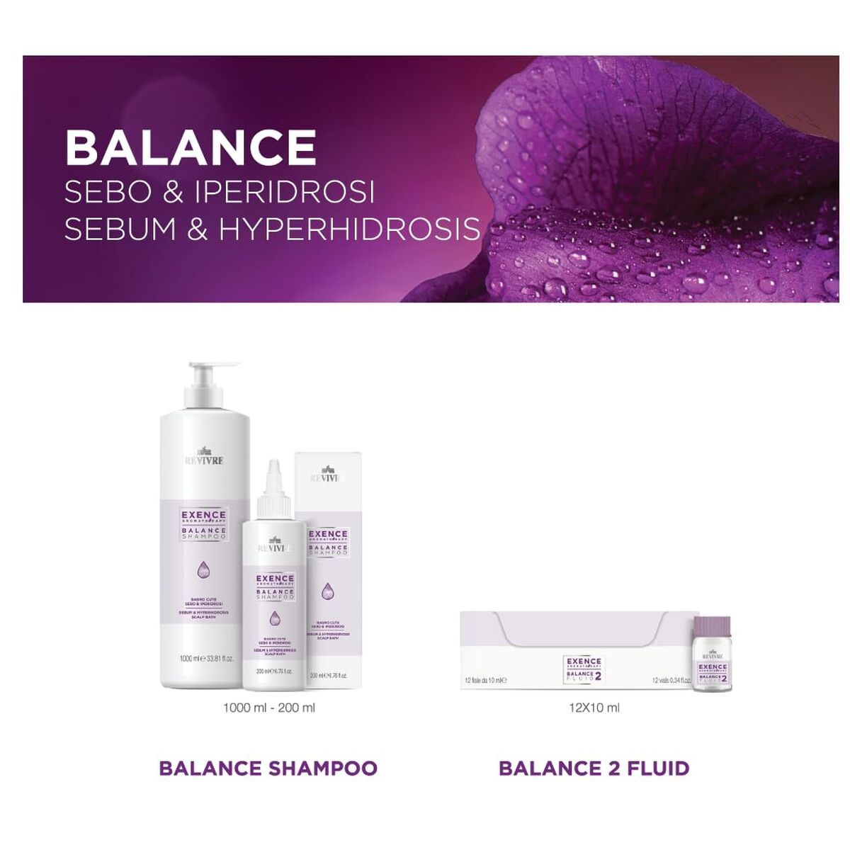 Shampoo Revivre EXENCE Balance 200 ml - Schoonheid, Haarverzorging - Revivre