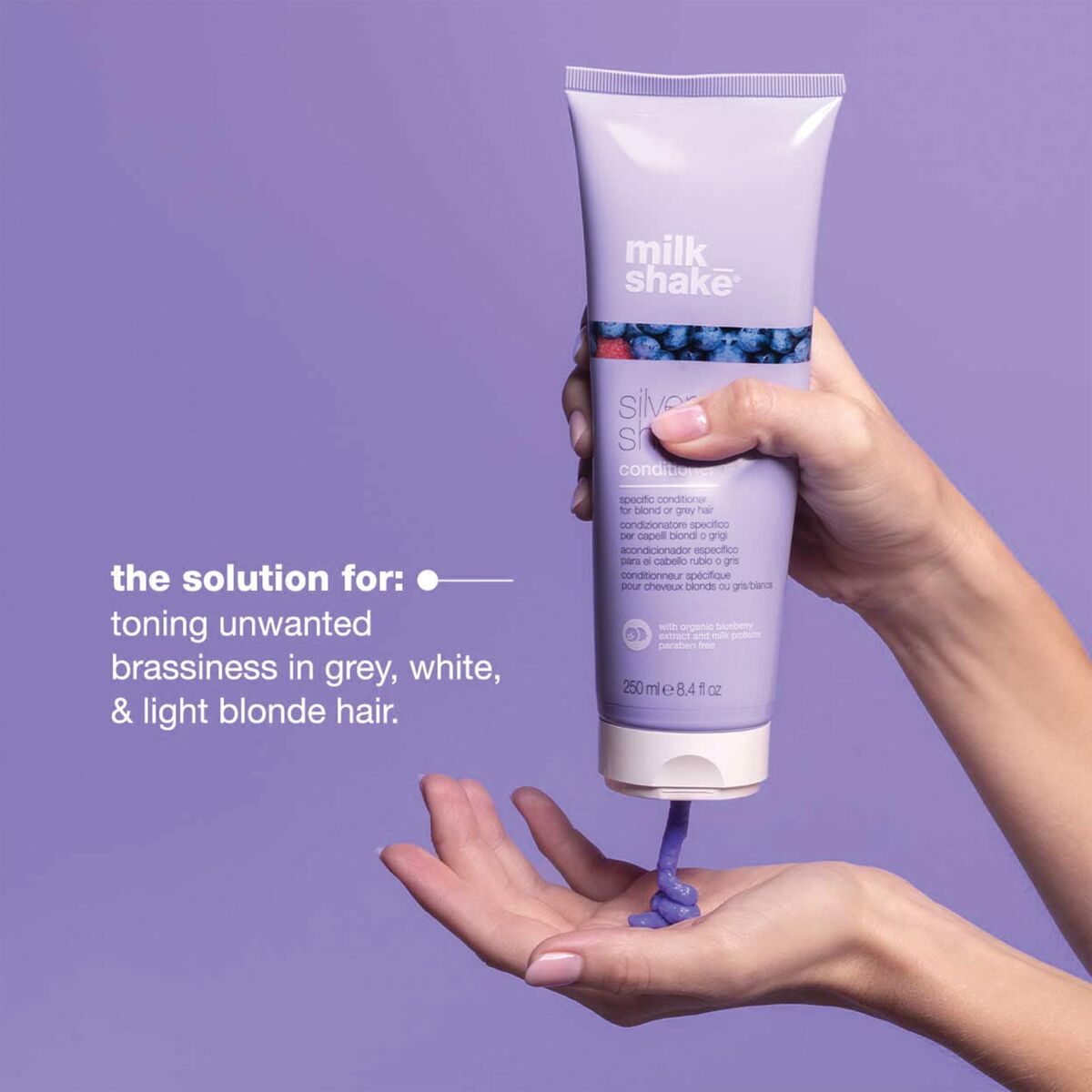 Conditioner voor blond of grijs haar Milk Shake - Schoonheid, Haarverzorging - Milk Shake