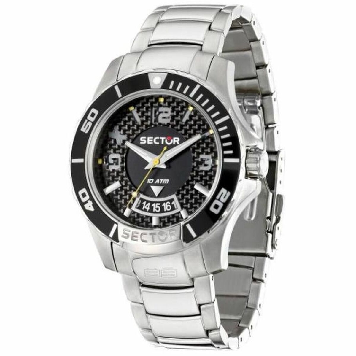 Horloge Heren Sector R3253577002 Zwart (Ø 45 mm) - Klokken, Heren - Sector