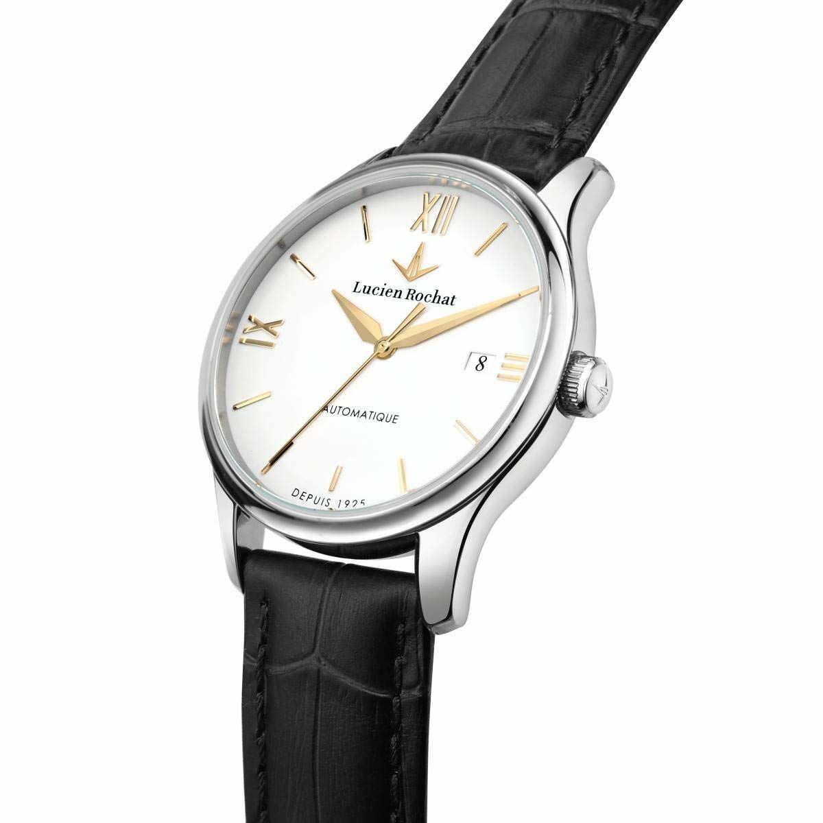 Lucien Rochat Herenhorloge - Automatisch Saffier Zwitsers Luxe - Klokken, Heren - Lucien Rochat