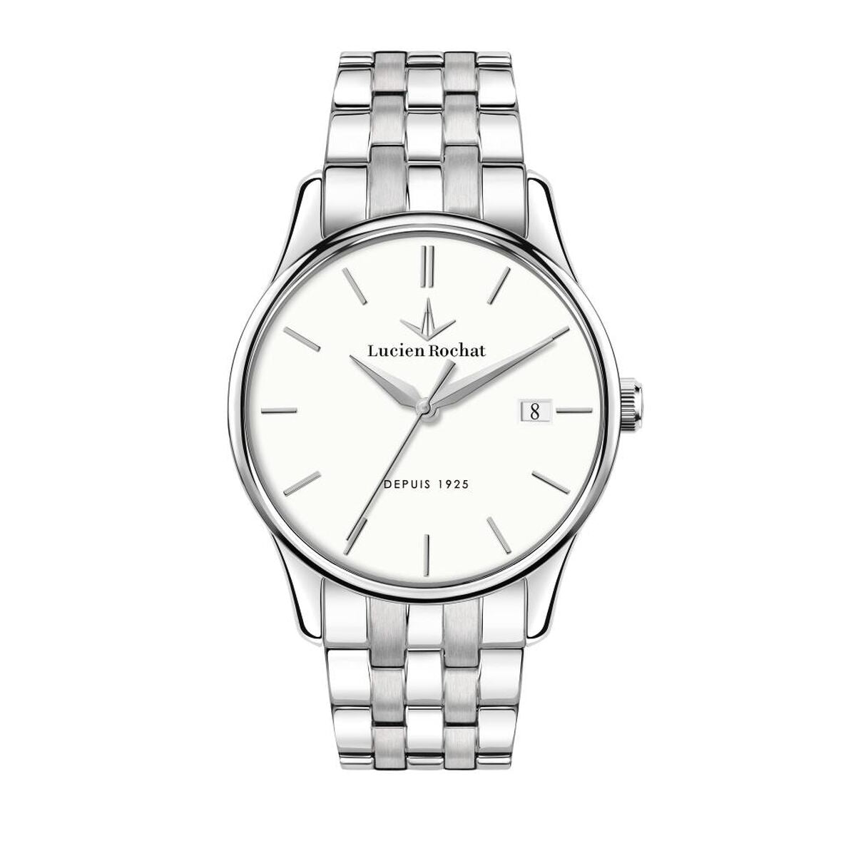 Horloge Heren Lucien Rochat R0453115001 Wit Zilverkleurig - Klokken, Heren - Lucien Rochat