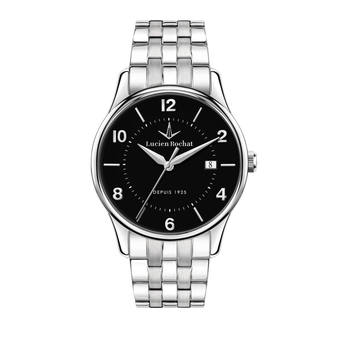 Horloge Heren Lucien Rochat R0453115002 Zwart Zilverkleurig - Klokken, Heren - Lucien Rochat