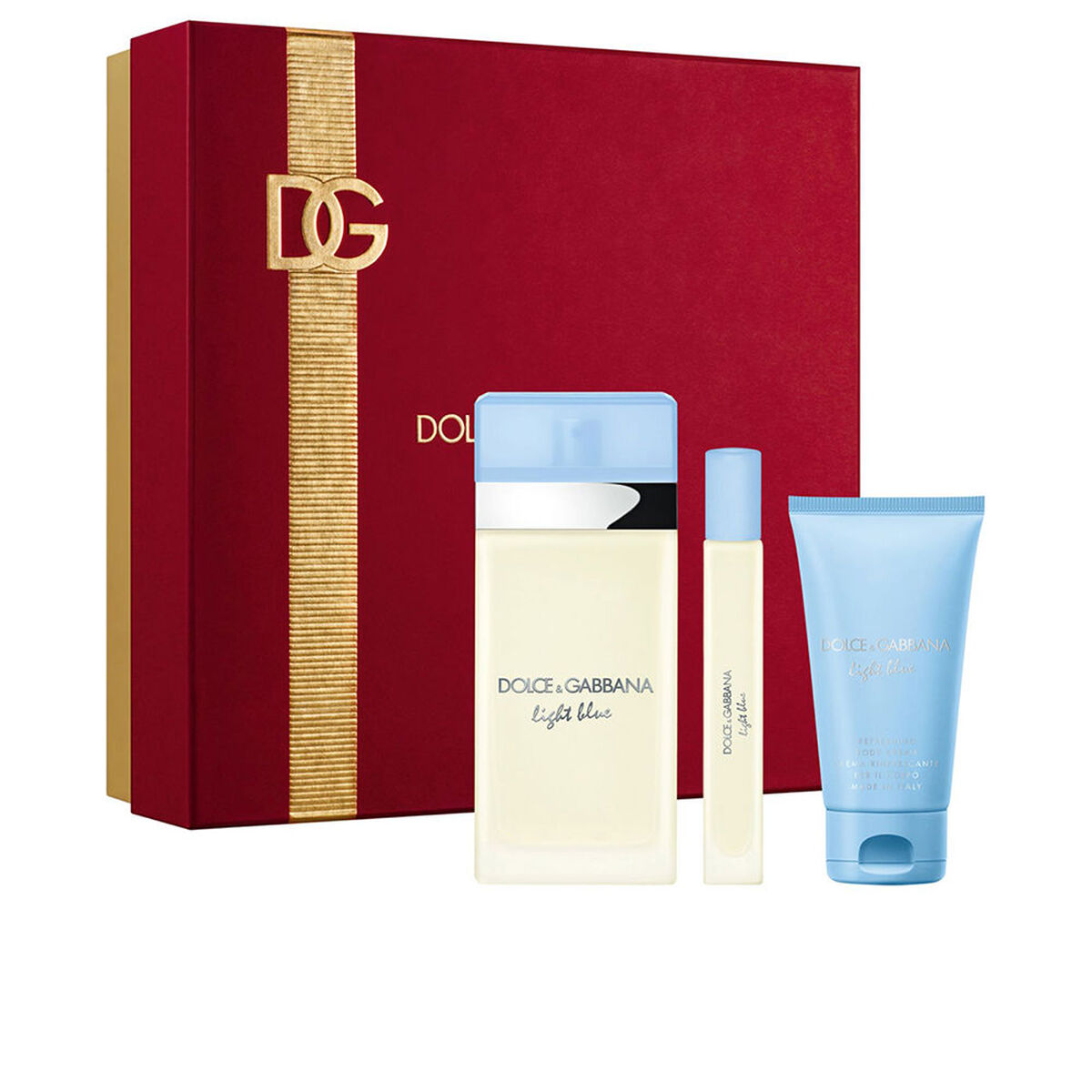 Parfumset voor Dames D&G Light Blue Pour Femme EDT