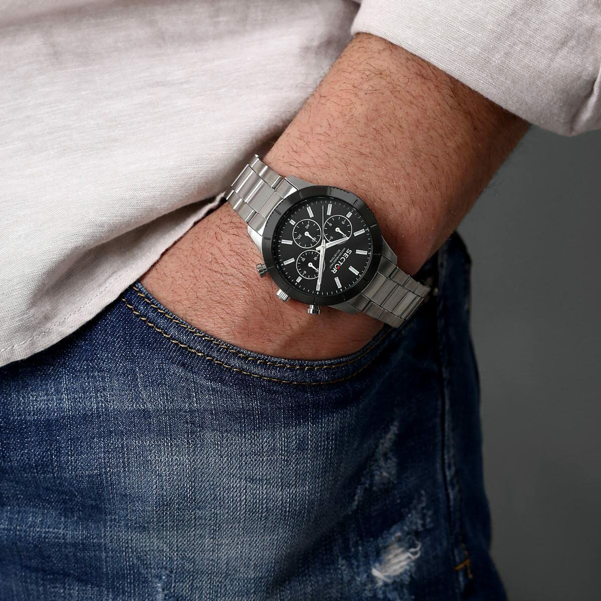 Horloge Heren Sector (Ø 41 mm)