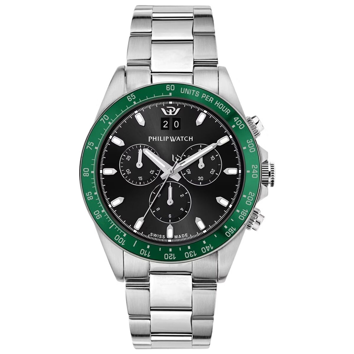 Horloge Heren Philip Watch R8273607010 Zwart - Klokken, Heren - Philip Watch