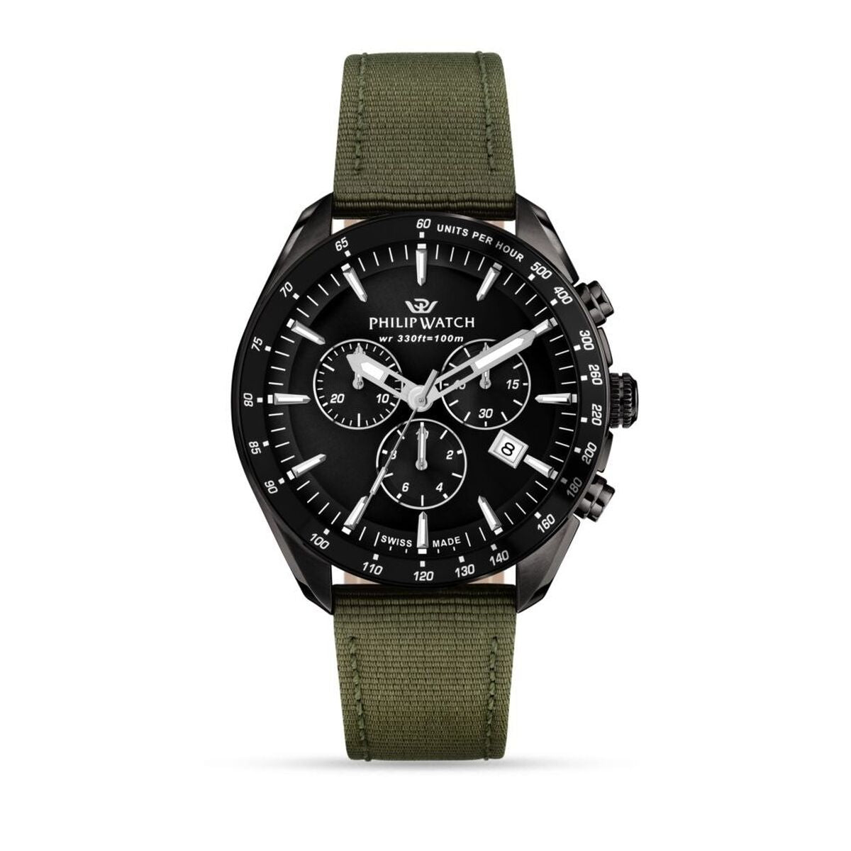Horloge Heren Philip Watch R8271995026 Zwart - Klokken, Heren - Philip Watch