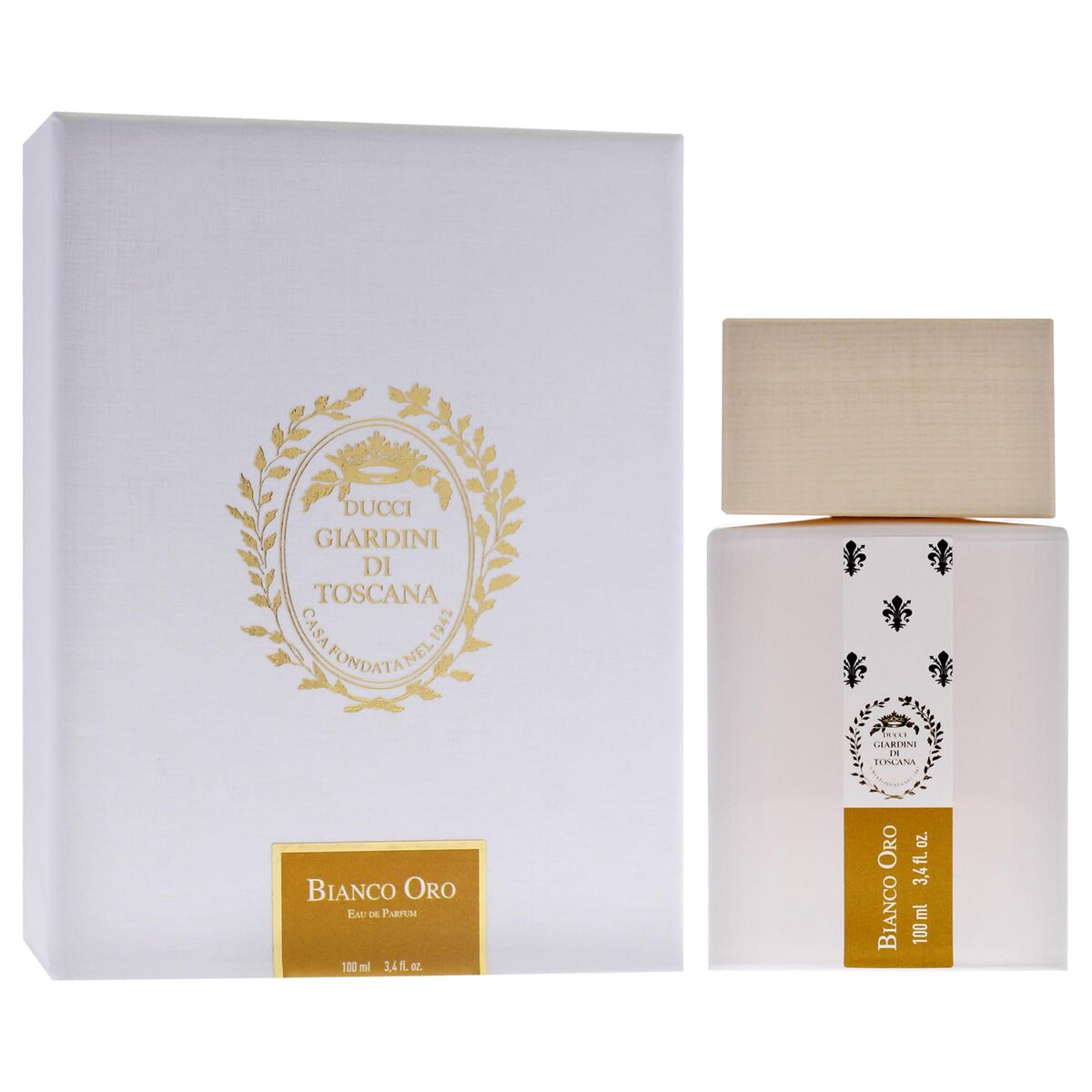 Uniseks Parfum Giardini di Toscana BIANCO ORO Bianco Oro EDP 100 ml - Schoonheid, Parfums en geuren - Giardini di Toscana