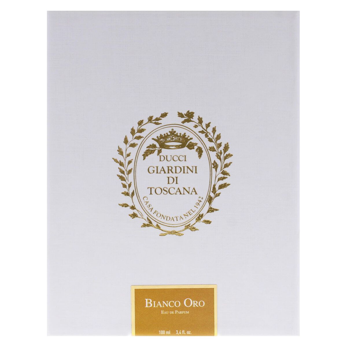 Uniseks Parfum Giardini di Toscana BIANCO ORO Bianco Oro EDP 100 ml - Schoonheid, Parfums en geuren - Giardini di Toscana