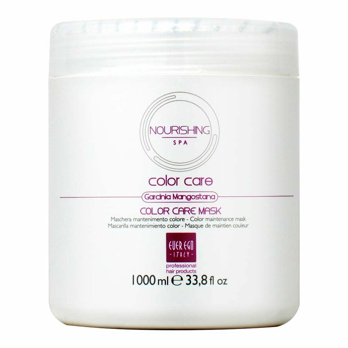 Haarmasker Nourishing Spa Color Care Everego Nourishing Spa Color Care (1000 ml) (1000 ml) - Schoonheid, Haarverzorging - Everego