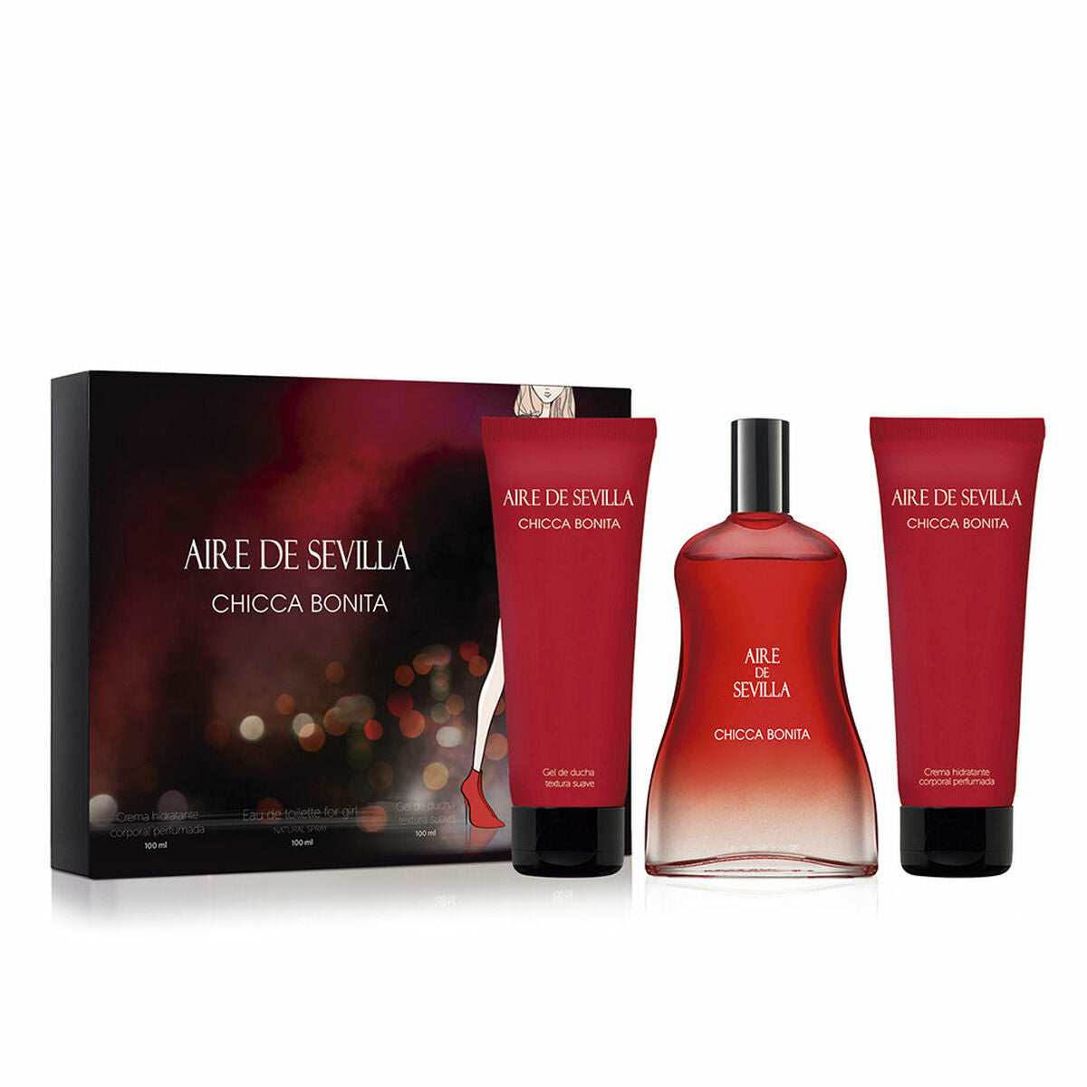Parfumset voor Dames Aire de Sevilla Chicca Bonita 3 Onderdelen