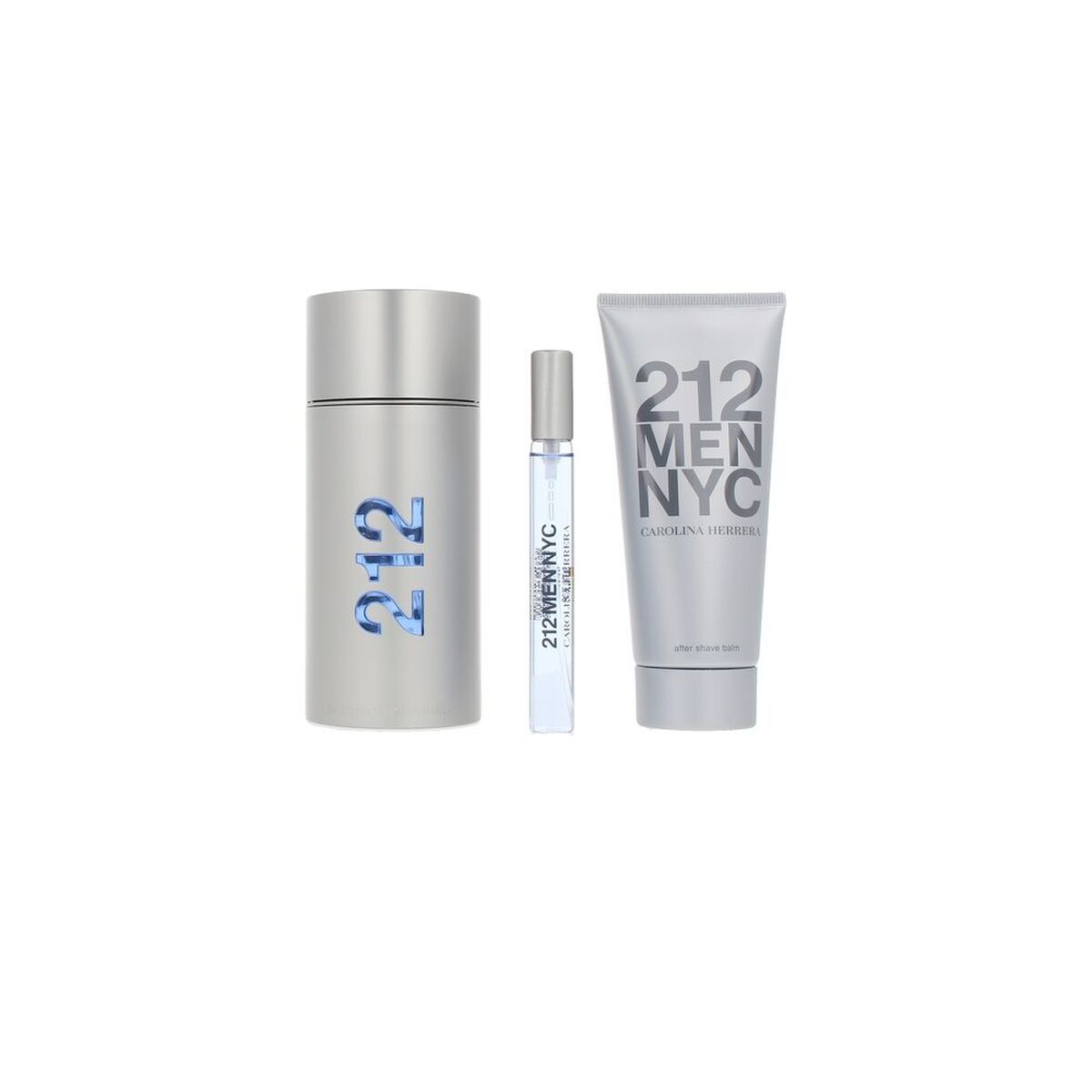 Parfumset voor Heren Carolina Herrera 212 NYC MEN 3 Onderdelen