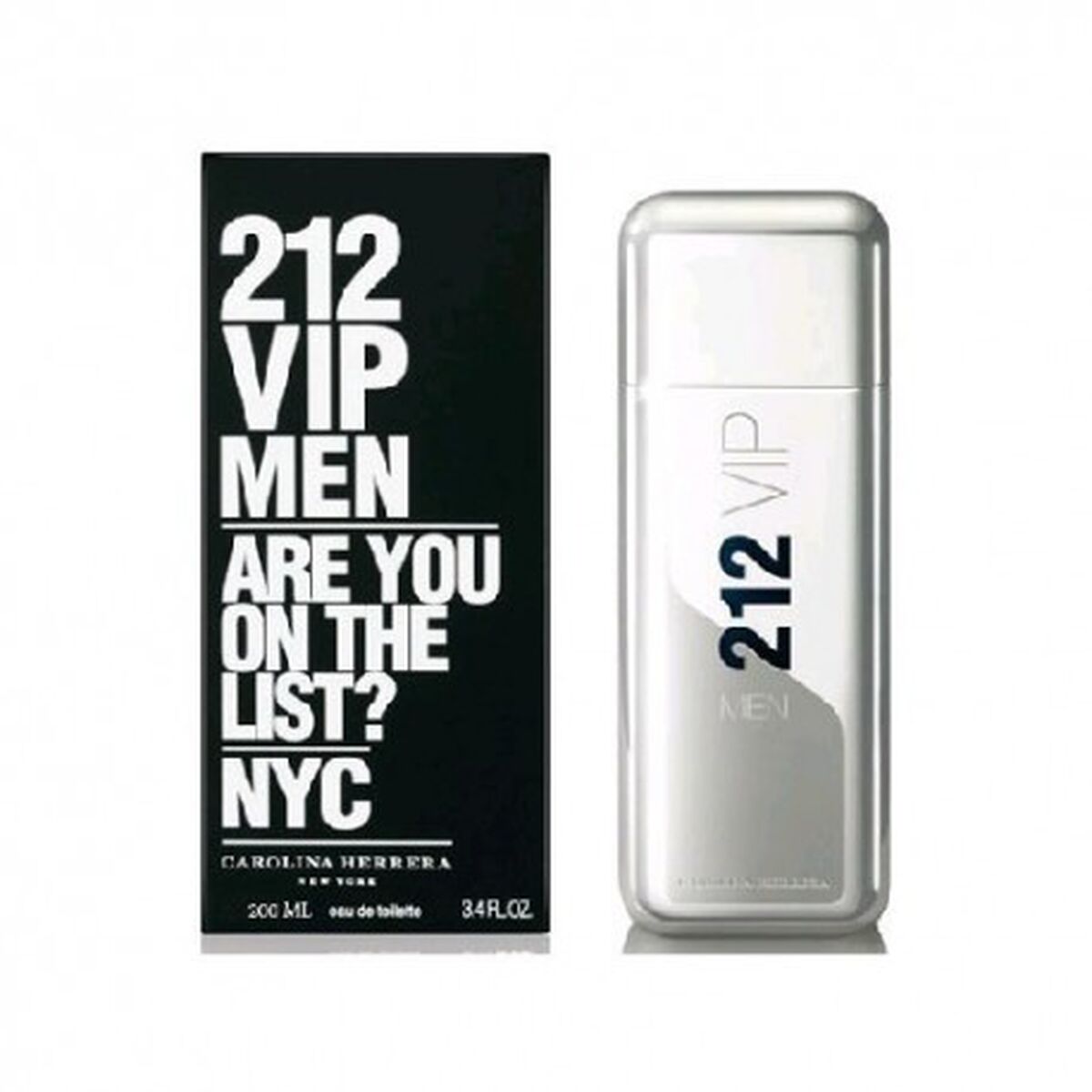 Herenparfum Carolina Herrera 212 Vip Men EDT 200 ml - Schoonheid, Parfums en geuren - Carolina Herrera