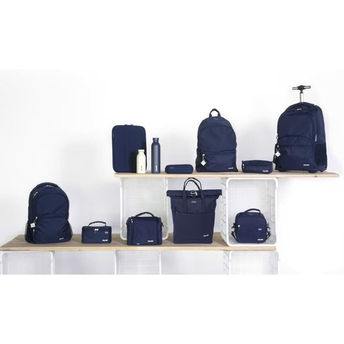 Casual Rugtas Milan Marineblauw 10 L 42 x 29 x 11 cm - Bagage, Rugzakken - Milan