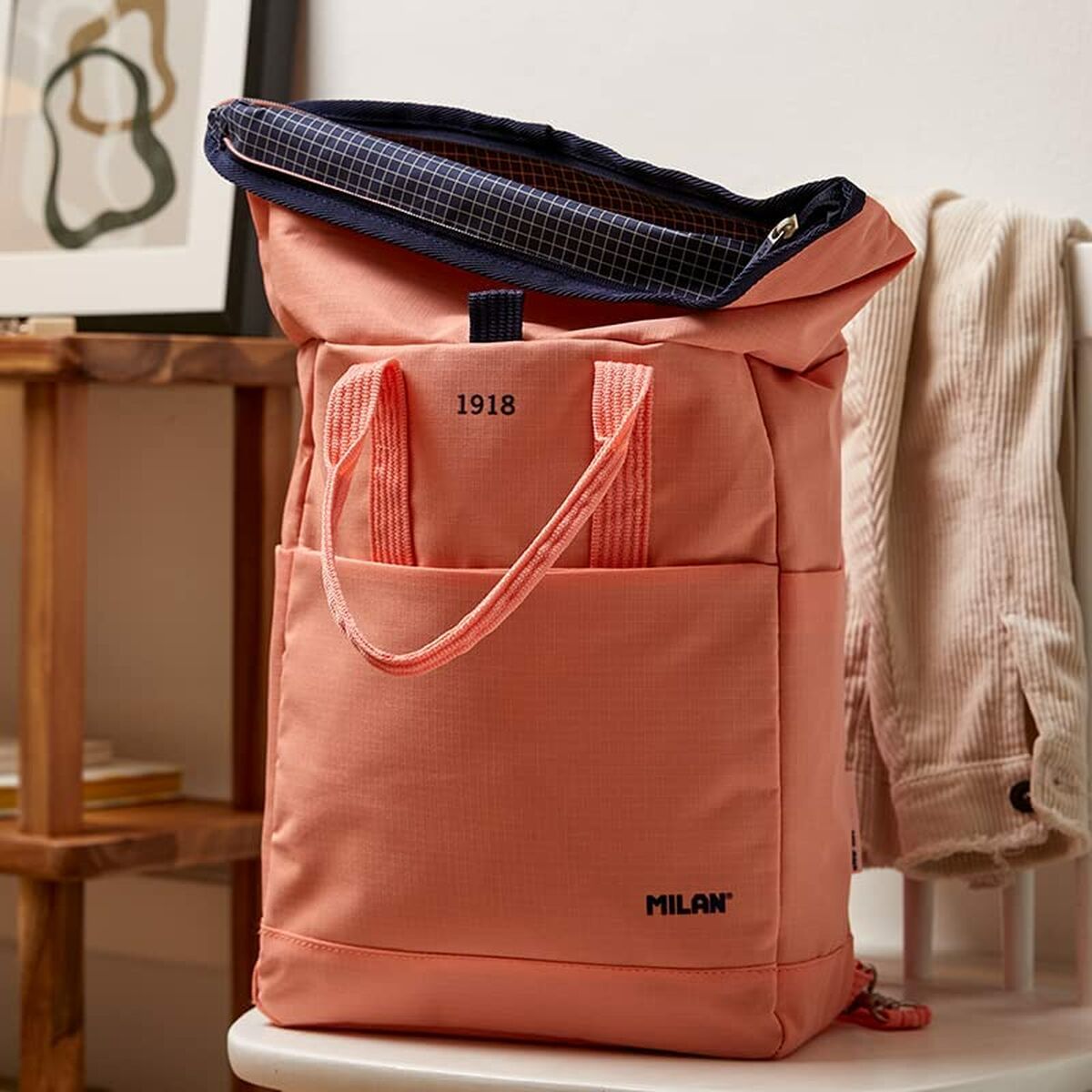Casual Rugtas Milan Roze 10 L 42 x 29 x 11 cm - Bagage, Rugzakken - Milan