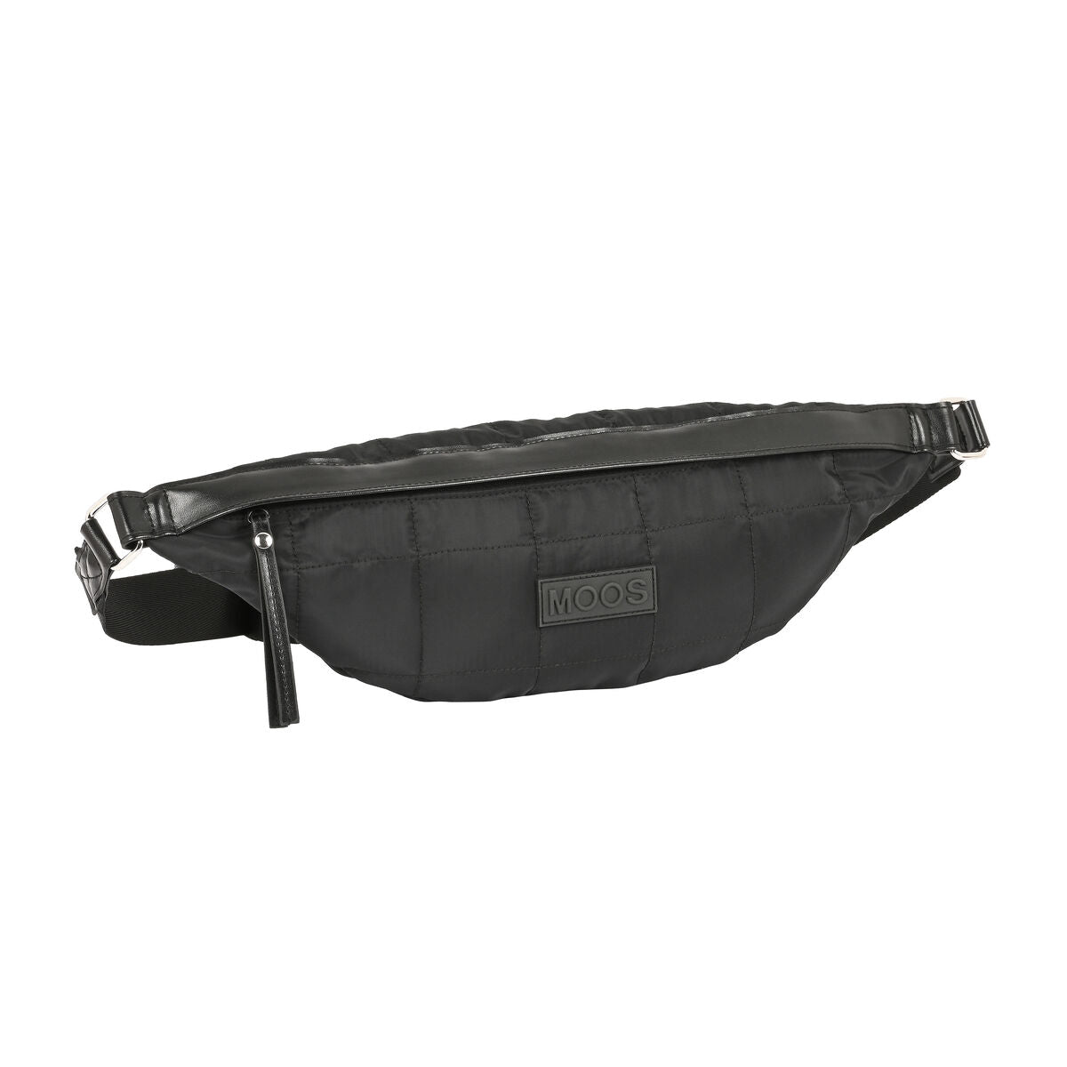 Heuptas Moos Negro Zwart Gestoffeerd 41 x 15.5 x 7 cm - Bagage, Heuptassen - Moos