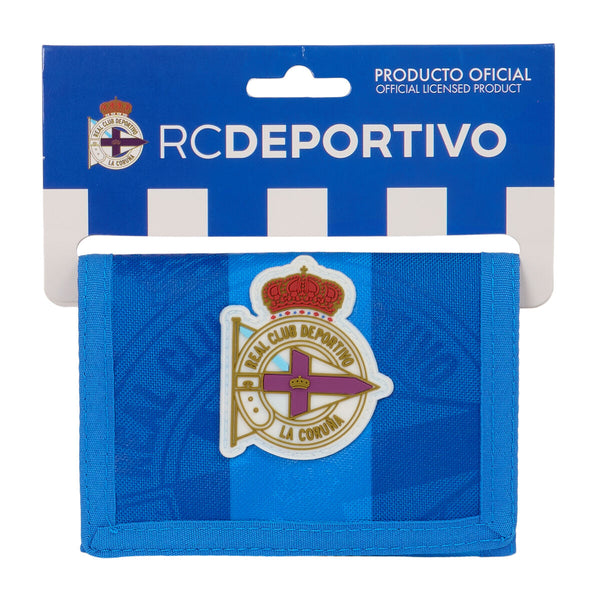 Tasche R. C. Deportivo de La Coruña Blau 12.5 x 9.5 x 1 cm