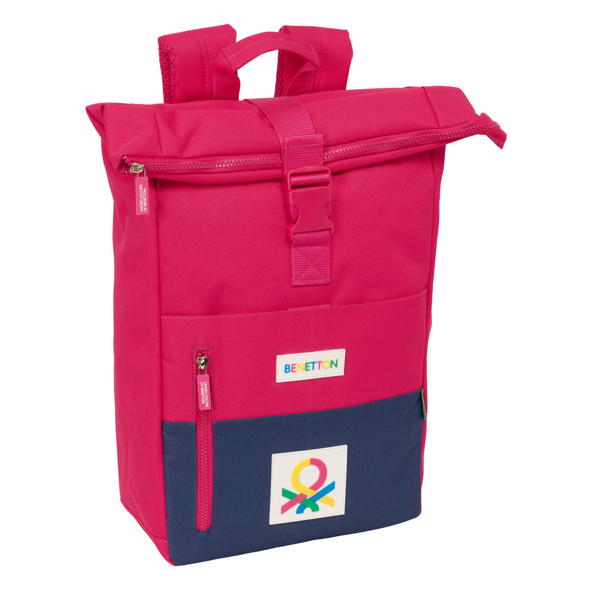 Casual Rugtas Benetton Cherry Kers Marineblauw - Bagage, Rugzakken - Benetton
