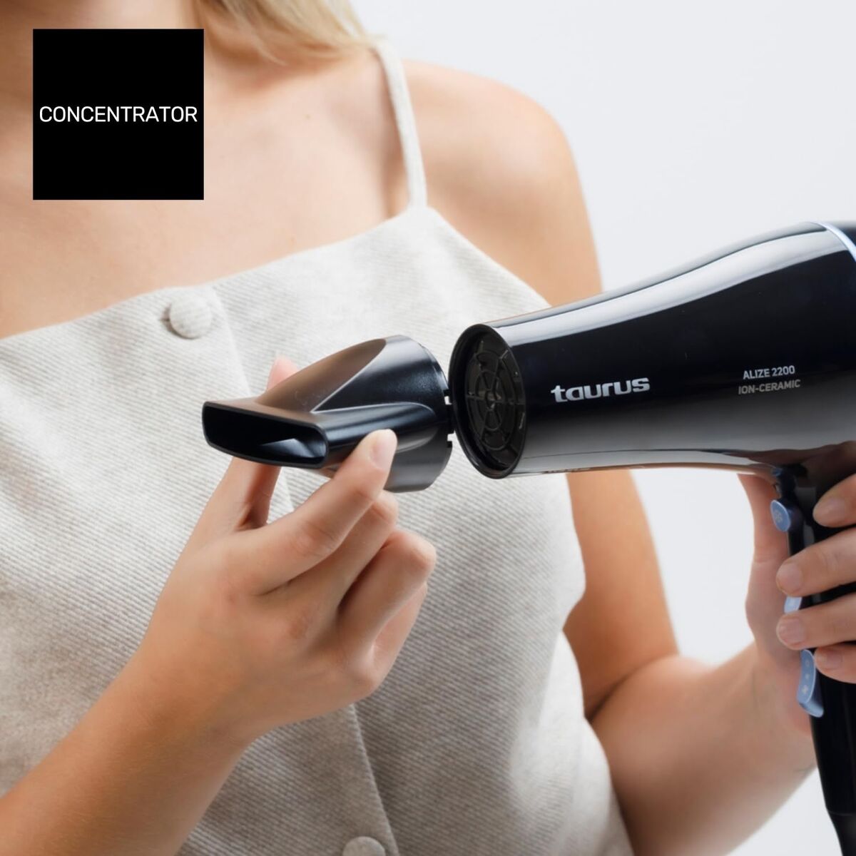 Föhn Taurus 900120 Zwart 2200 W - Schoonheid, Haarverzorging - Taurus