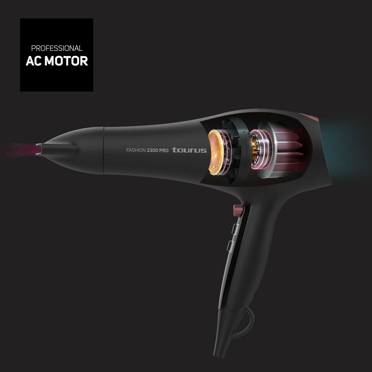 Föhn Taurus 990388000 2200 W Zwart