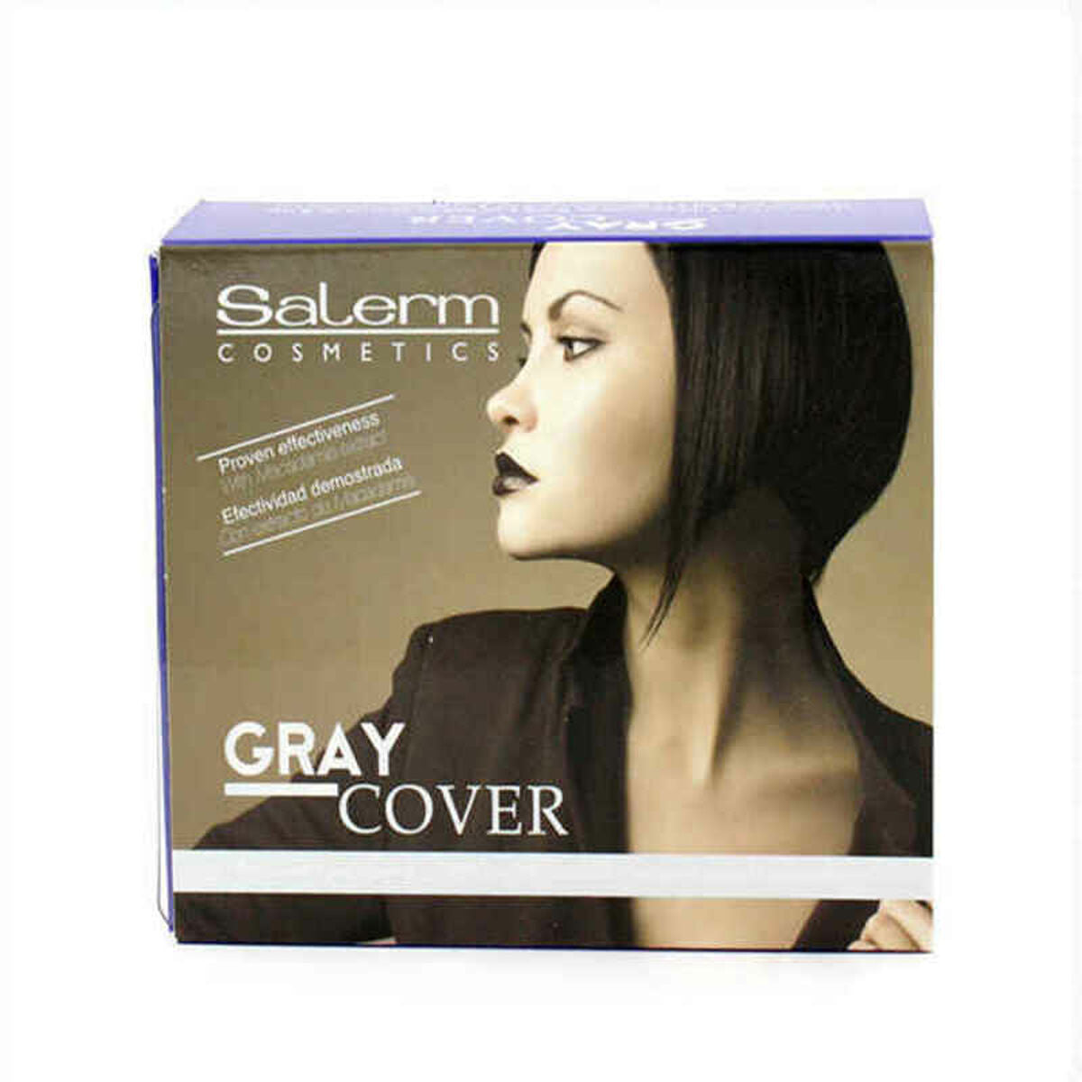 Ampullen voor het verbergen van grijze haren Salerm GRAY COVER 5 ml - Schoonheid, Haarverzorging - Salerm