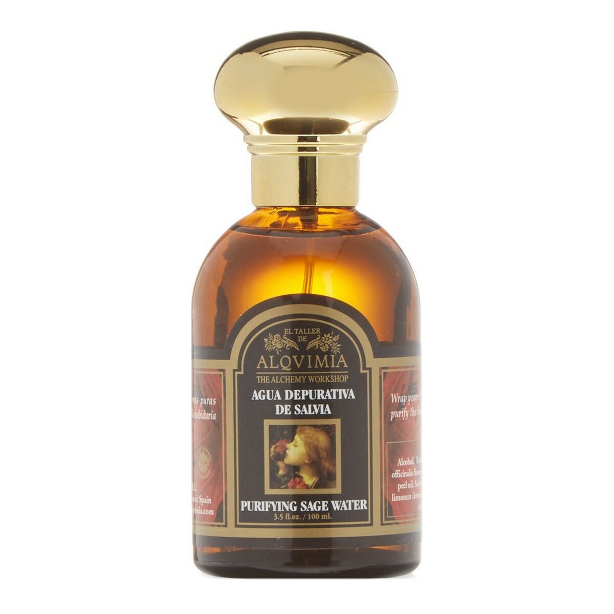Damesparfum Alqvimia Agua Depurativa de Salvia EDC 100 ml Agua Depurativa de Salvia - Schoonheid, Parfums en geuren - Alqvimia