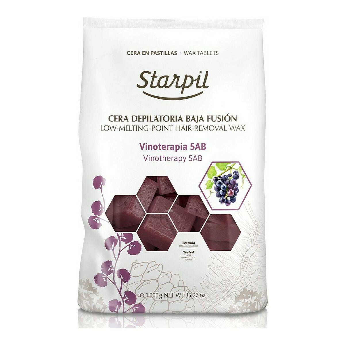 Lage smeltwas Vinotherapy Starpil Cera Baja (1 kg) - Schoonheid, Scheren en ontharen - Starpil