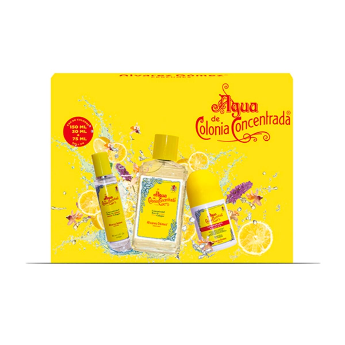 Parfumset voor Uniseks Alvarez Gomez EDC Agua de Colonia Concentrada 3 Onderdelen - Schoonheid, Parfums en geuren - Alvarez Gomez