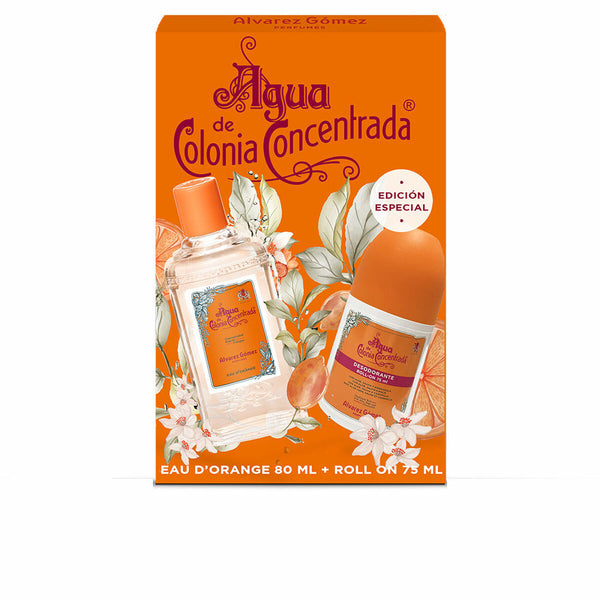 Parfumset voor Uniseks Alvarez Gomez Agua de Colonia Concentrada Eau d'Orange 2 Onderdelen