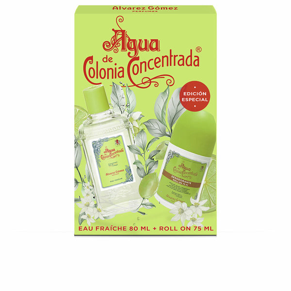 Parfumset voor Uniseks Alvarez Gomez Agua de Colonia Concentrada Eau Fraîche 2 Onderdelen