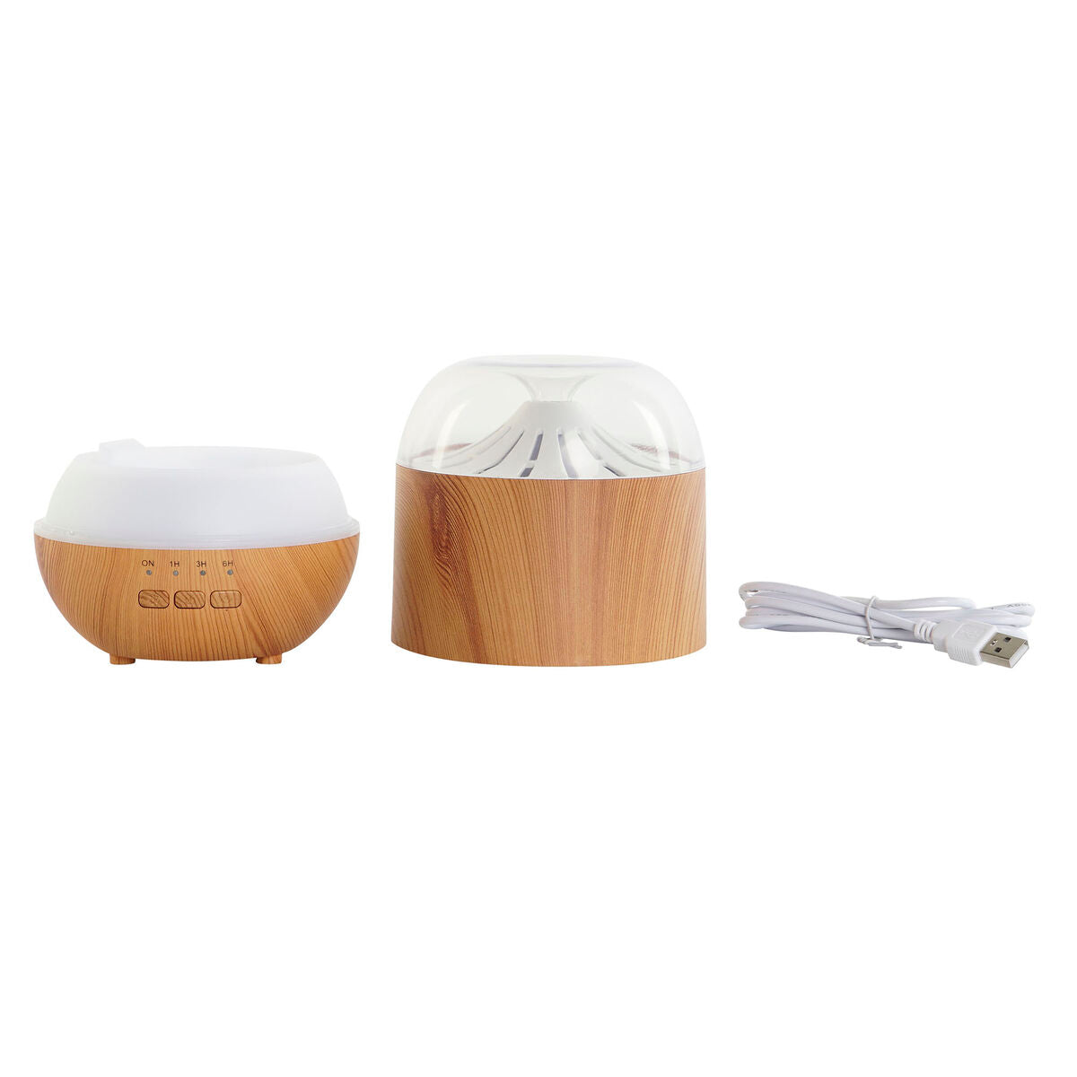Luchtbevochtiger Geurverspreider DKD Home Decor Wit Natuurlijk 120 ml - Gezondheid en persoonlijke verzorging, Gezondheidszorg - DKD Home Decor