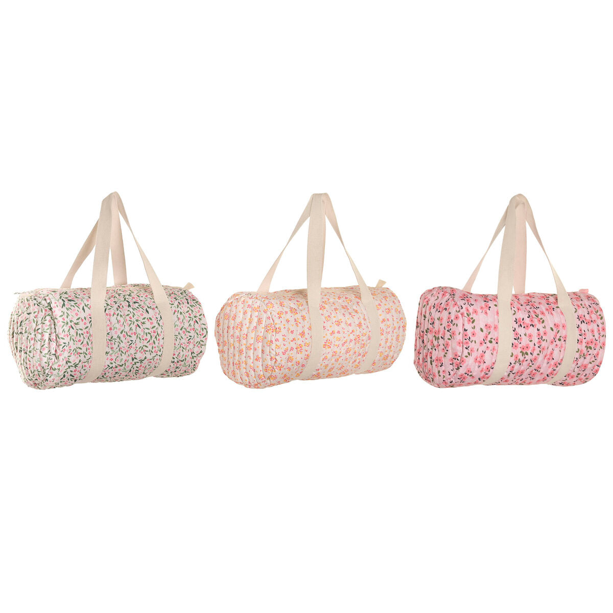 Handtas Dames Home ESPRIT Blauw Multicolour 50 x 26 x 26 cm (3 Stuks) - Bagage, Tassen - Home ESPRIT
