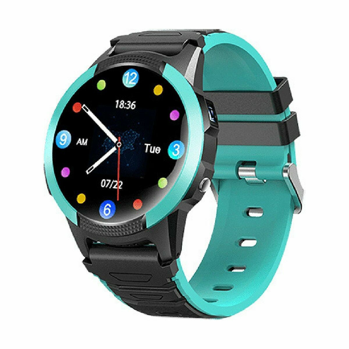 Smartwatch voor Kinderen Save Family Slim Groen 1,28"