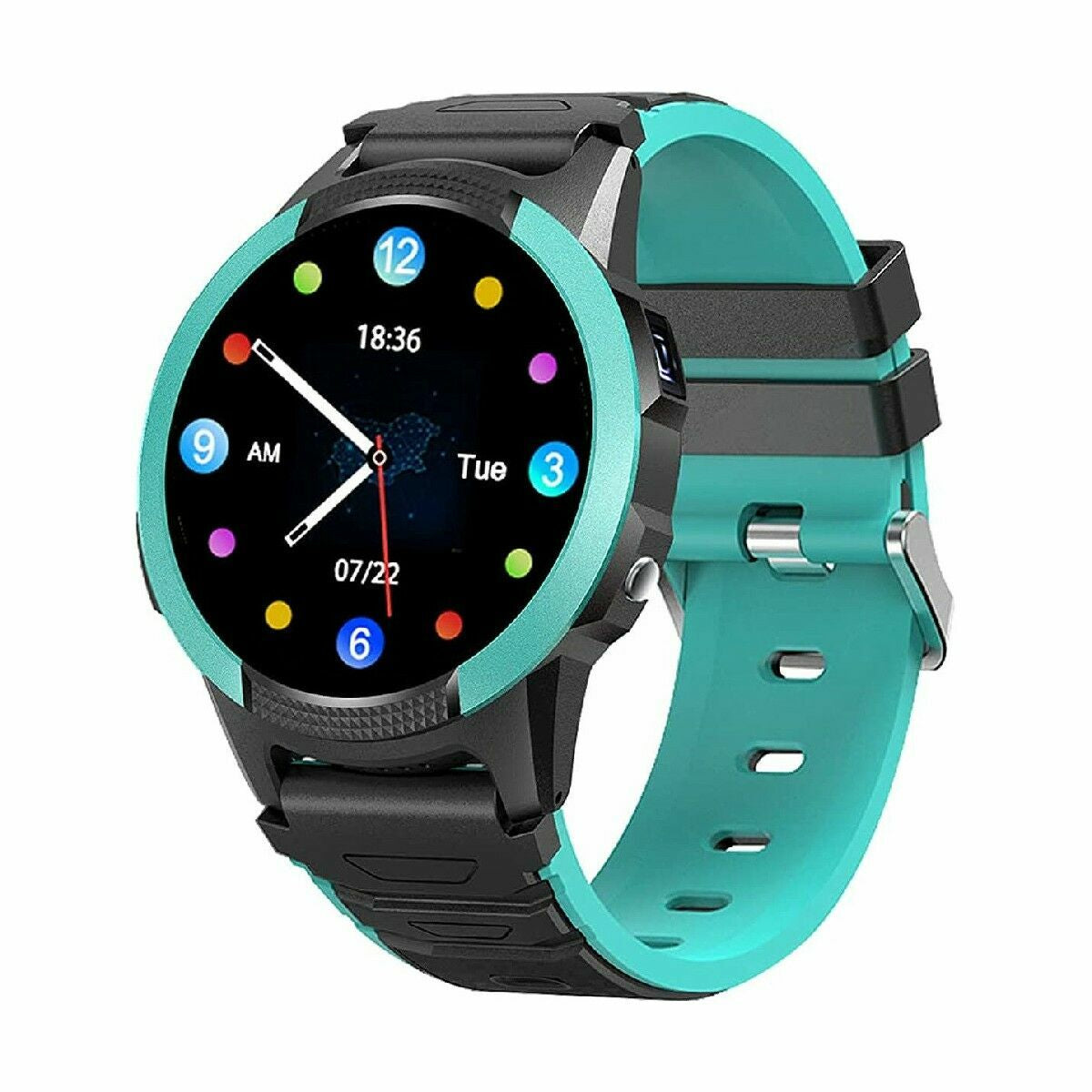 Smartwatch voor Kinderen Save Family Slim Groen 1,28"
