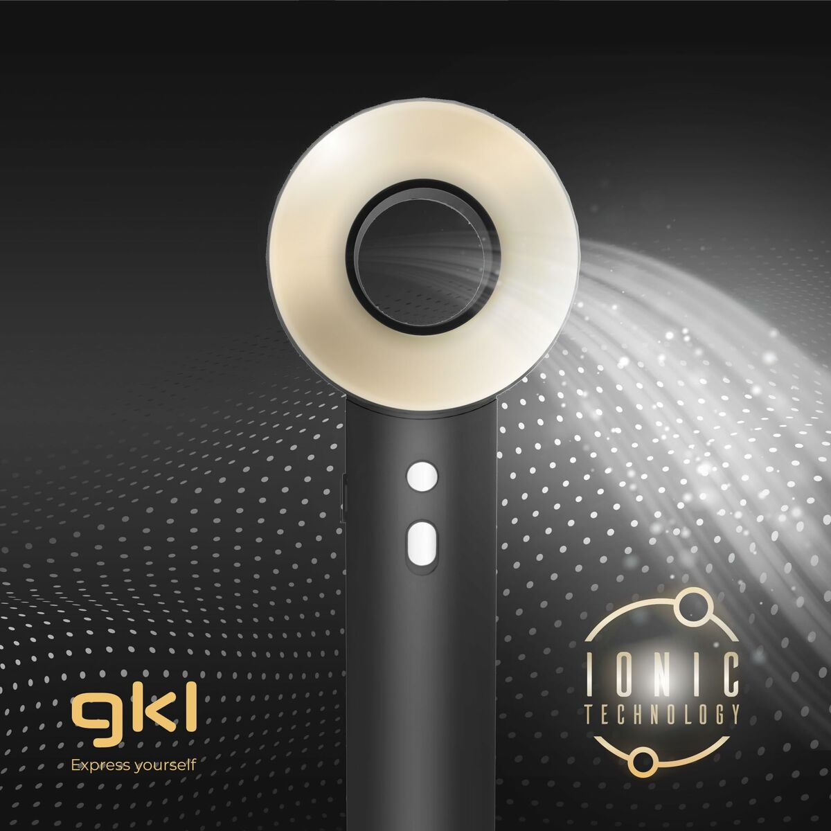 Föhn GKL PEARLSENSE 1600 W 2200 W Wit