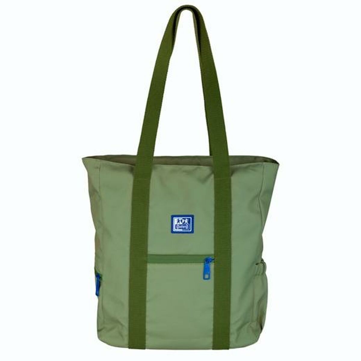 Handtas Oxford B-TRENDY SAFARI Groen 34 x 31 x 12 cm (5 Stuks)