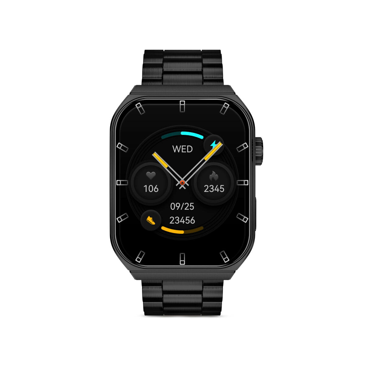 Smartwatch KSIX Olympo Zwart 1,96"