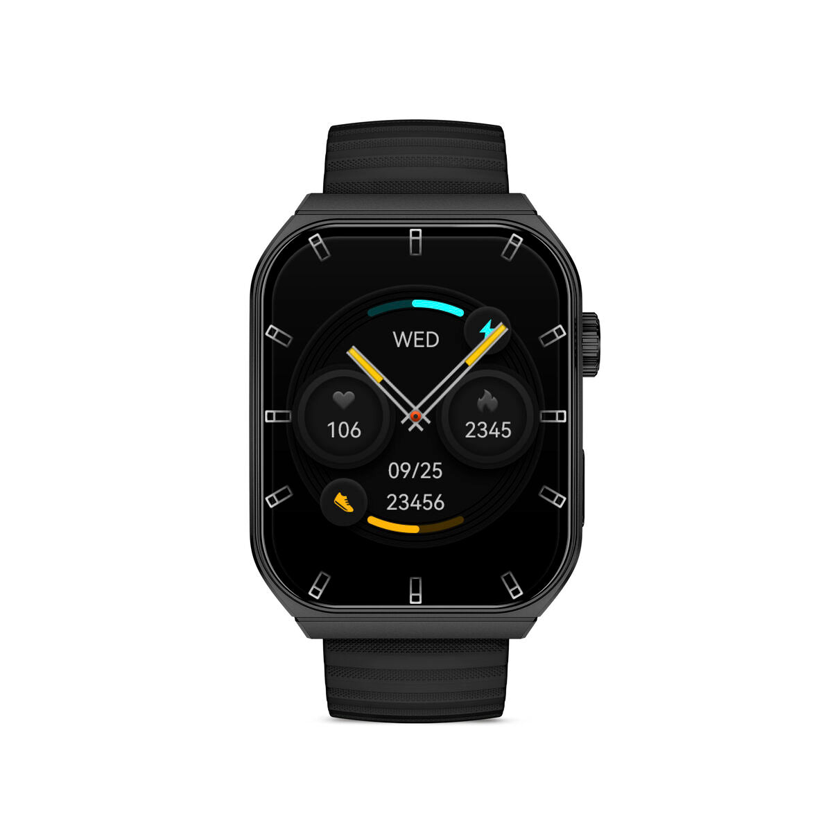 Smartwatch KSIX Olympo Zwart 1,96"