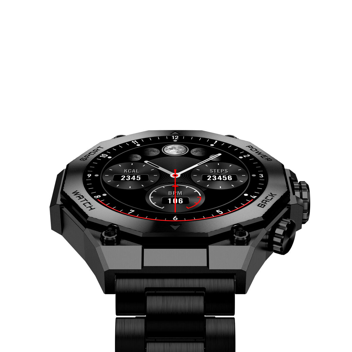 Smartwatch KSIX Titanium Zwart 1,43"