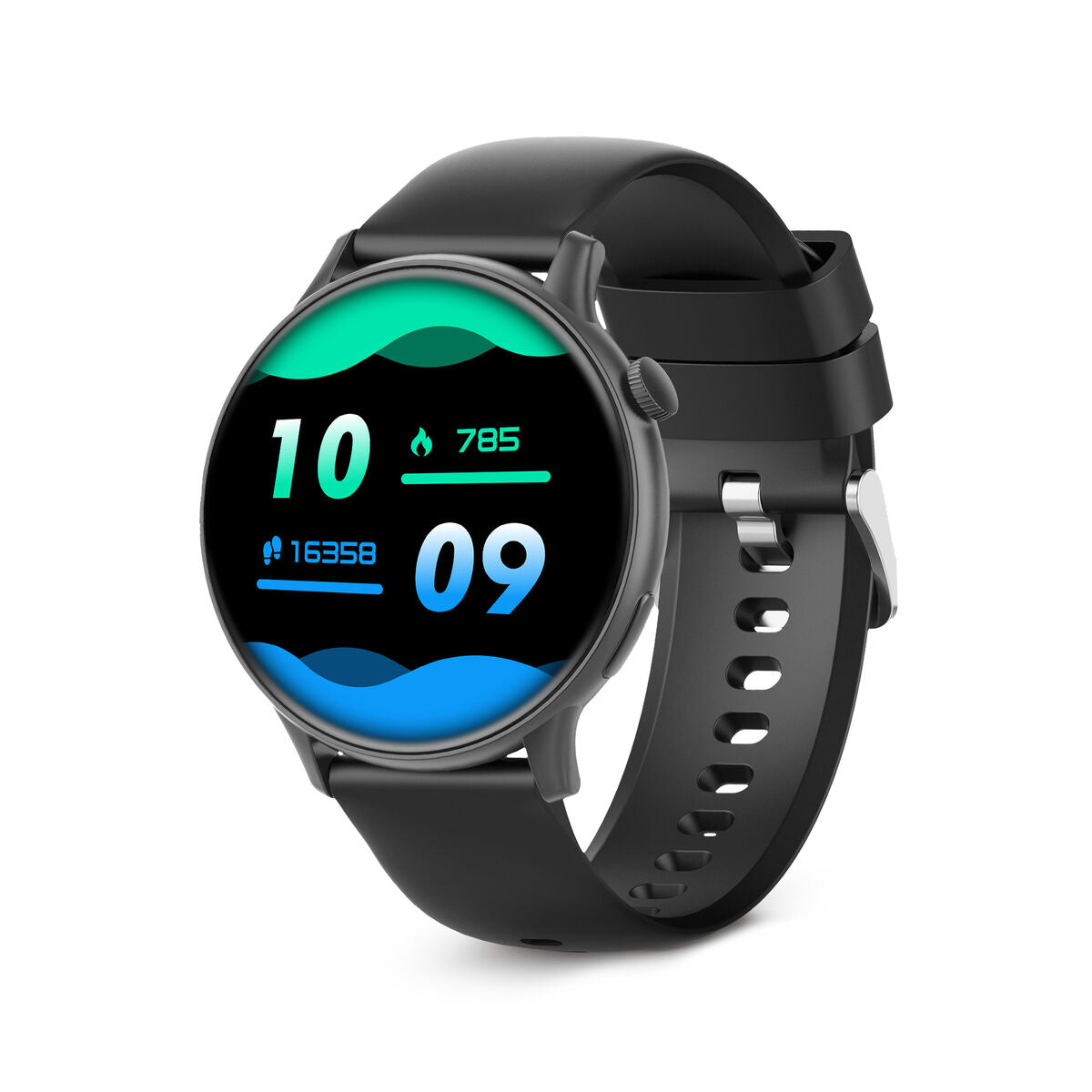 Smartwatch KSIX Core 2 Zwart 1,43"