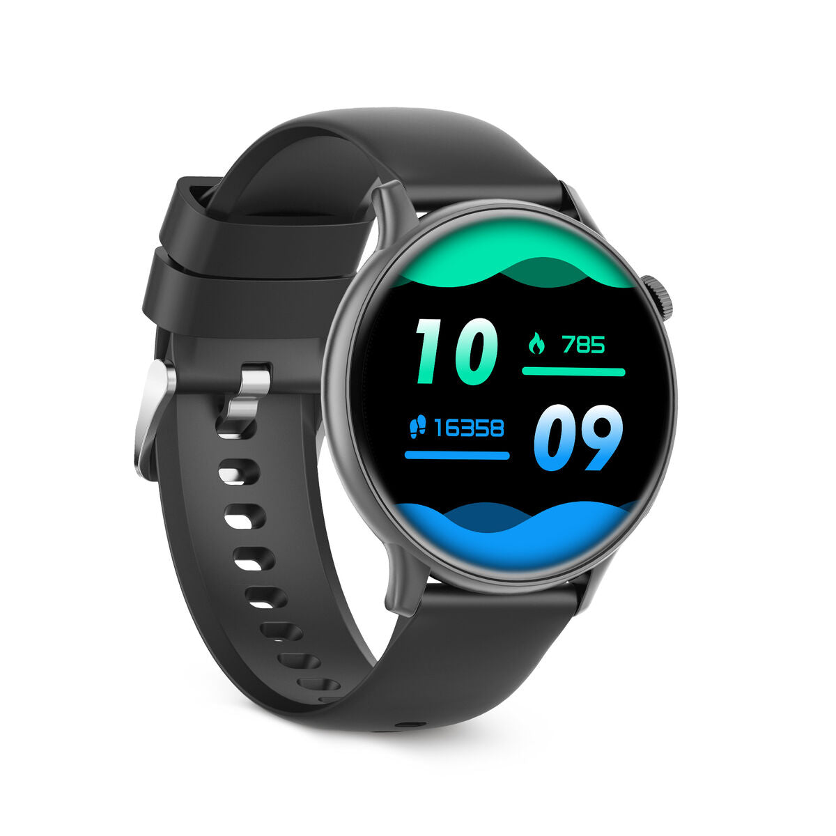 Smartwatch KSIX Core 2 Zwart 1,43"