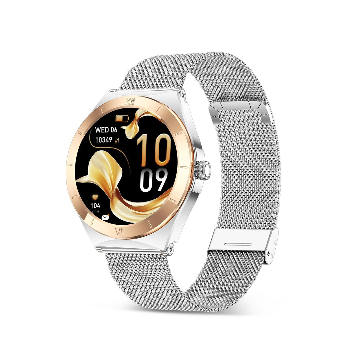 Smartwatch KSIX Lya Zilverkleurig 1,19" - Elektronica - KSIX