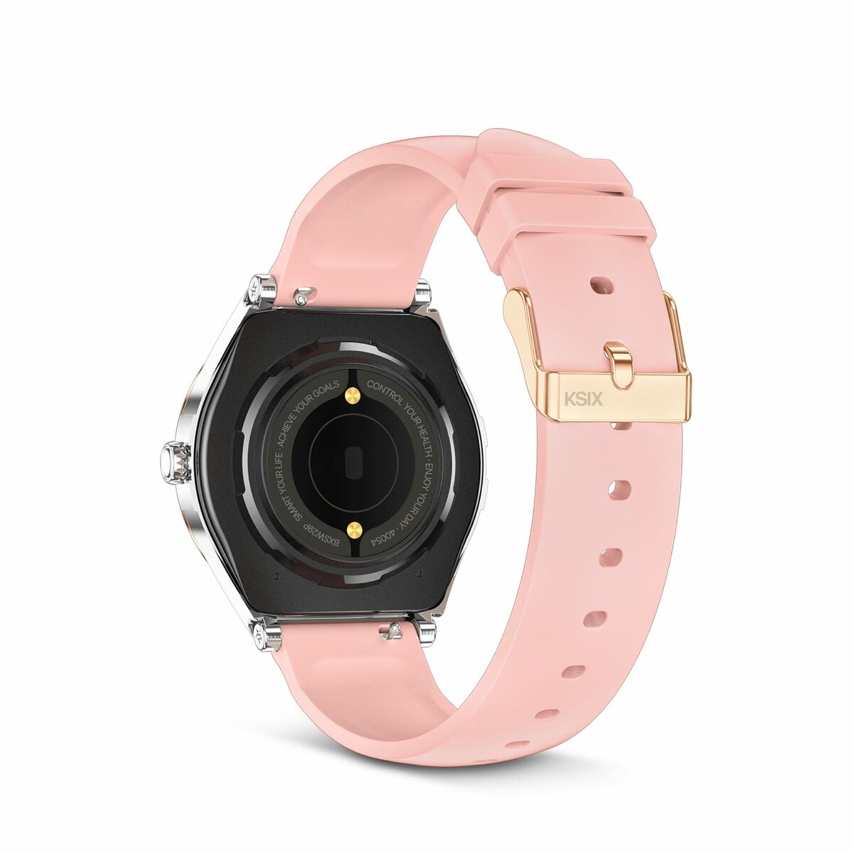 Smartwatch KSIX Lya Zilverkleurig 1,19" - Elektronica - KSIX