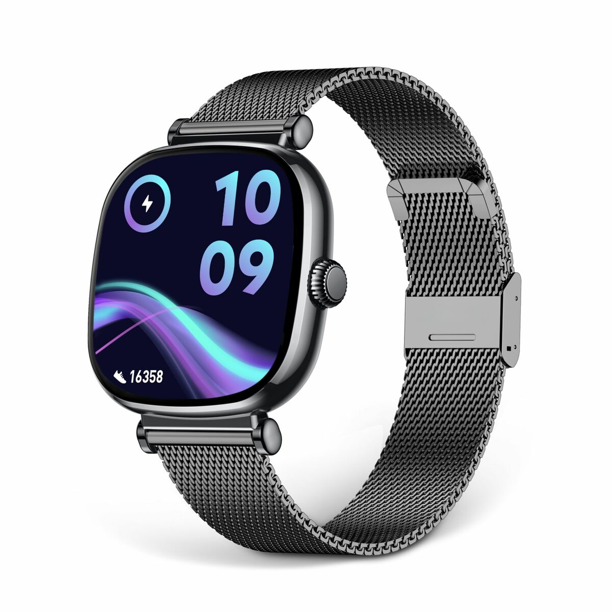 Smartwatch KSIX Iria Zwart 1,7" - Elektronica - KSIX