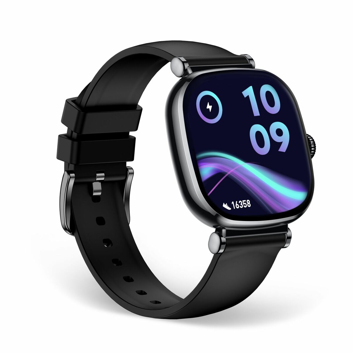 Smartwatch KSIX Iria Zwart 1,7" - Elektronica - KSIX